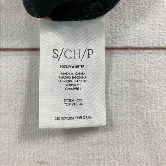 Cabi Black La Di Da Floral Bell Sleeve Button Down Chiffon Blouse Small - Picture 5 of 10